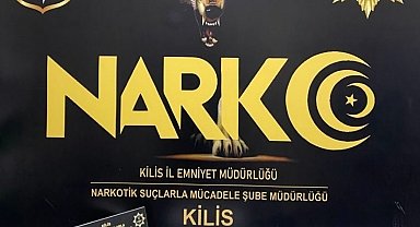 Kilis'te uyuşturucu operasyonu: 1 kişi tutuklandı