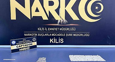 Kilis'te uyuşturucu operasyonunda 2 kişi tutuklandı
