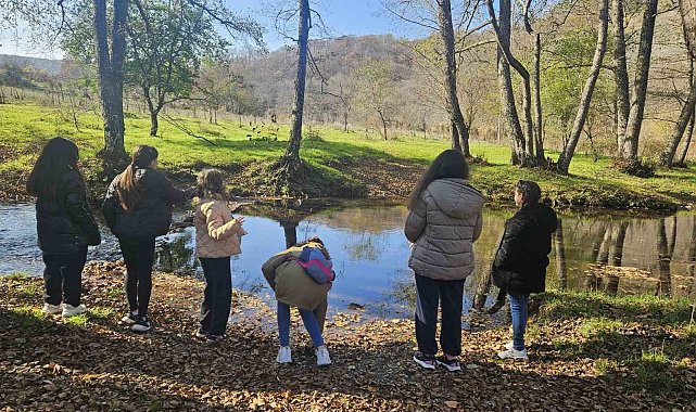 Kırklareli'nde çocuklar için doğa yürüyüşü