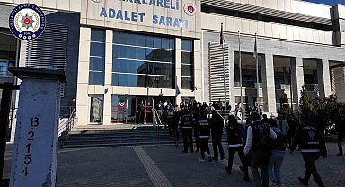 Kırklareli'nde Daltonlar operasyonu: Yakalanan 18 şüpheliden 4'ü tutuklandı