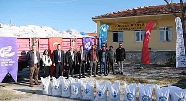 Kırsalda tarıma büyük destek