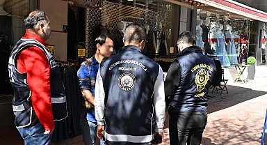 Kırşehir'de 5 düzensiz göçmen yakalandı