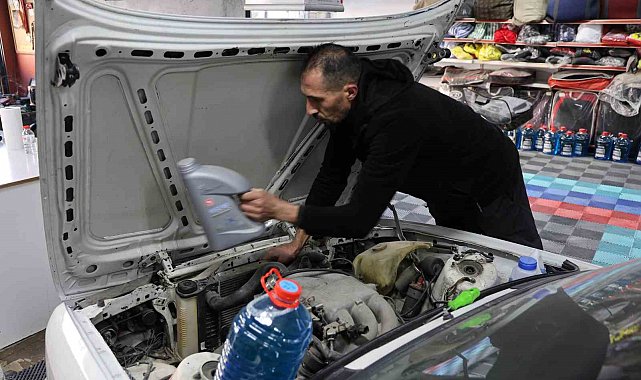 Kırşehir'de sürücüler kışa hazırlanıyor