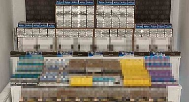 Kocaeli'de 158 bin adet kaçak makaron ele geçirildi: 1 gözaltı