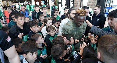 Kocaelispor'un yıldızı Dan Agyei'ye sevgi seli