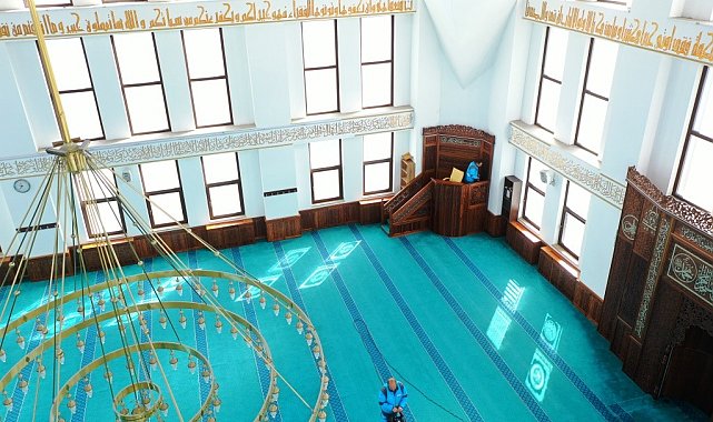 Kocasinan'da camilerde temizlik seferberliği