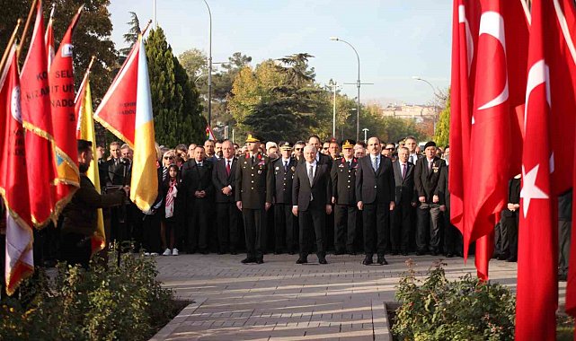 Konya, Karaman ve Aksaray'da 10 Kasım anma törenleri