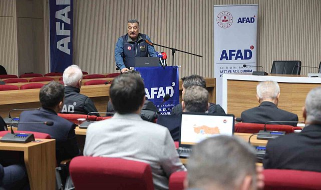 Konya'da İl Afet Risk Azaltma Planı Değerlendirme Toplantısı düzenlendi