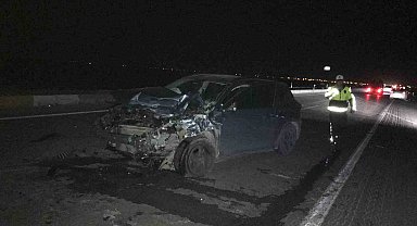 Konya'da üç araçlı trafik kazası: 6 yaralı