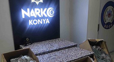 Konya'da uyuşturucu taciri 140 kişi tutuklandı