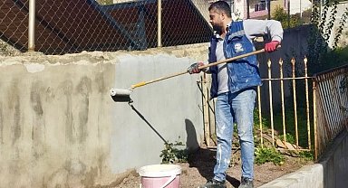 Körfez'de okullara estetik dokunuş