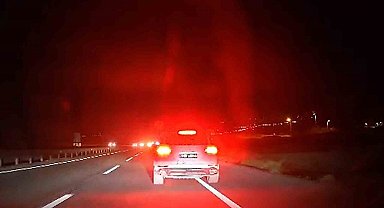 Korku dolu anlar kamerada: Bir ailenin can güvenliğini tehlikeye atan trafik magandası yakalandı