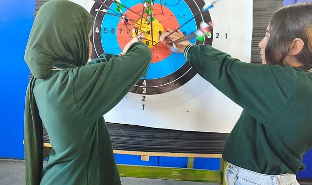 Korkut'ta okçuluk antrenmanları yoğun katılımla sürüyor