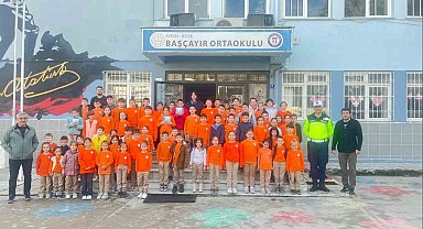 Köşk'te 70 öğrenci trafik dedektifi oldu