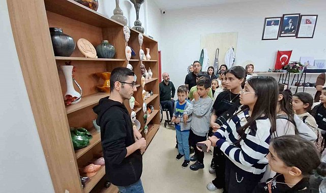 Kursiyer öğrencilerden engelli bireylere ziyaret