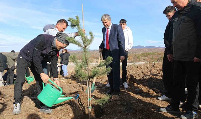 Kütahya'da fidan dikimi etkinliği gerçekleştirildi