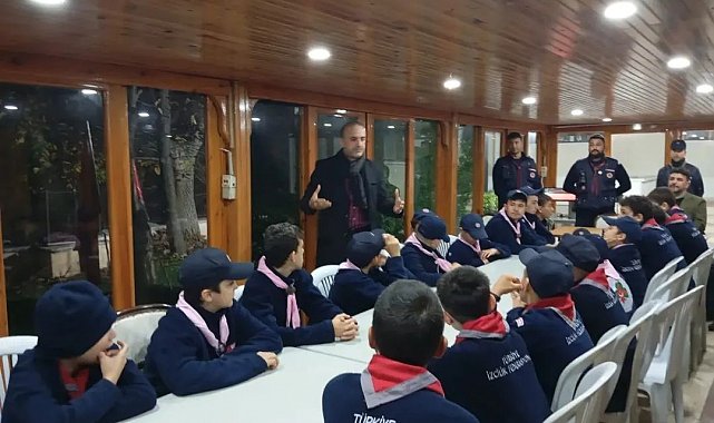 Kütahya'da izcilik kampı