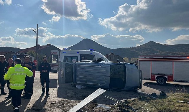 Kütahya'da trafik kazası: 7 yaralı