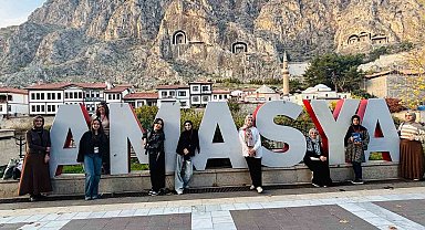 Kütahyalı öğrenciler Amasya'da kültür ve tarih yolculuğuna katıldı