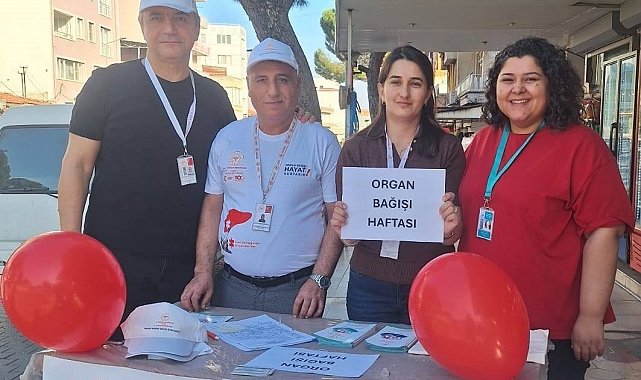 Kuyucak'ta organ bağışına dikkat çekildi