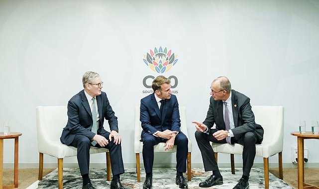 Macron, Merz ve Starmer, G20'de ABD'nin Ukrayna planını görüştü