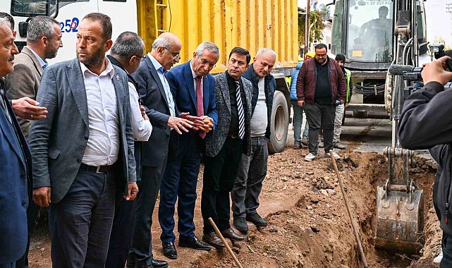 Malatya Büyükşehir Belediyesi altyapı çalışmalarına aralıksız devam ediyor