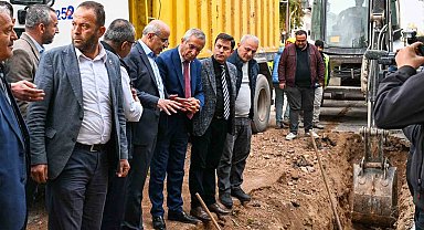 Malatya Büyükşehir Belediyesi altyapı çalışmalarına aralıksız devam ediyor