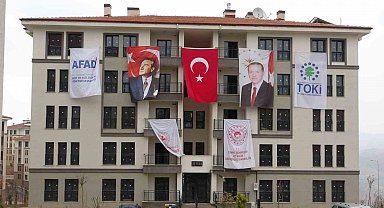 Malatya'da deprem konutlarının anahtar teslimi sürüyor