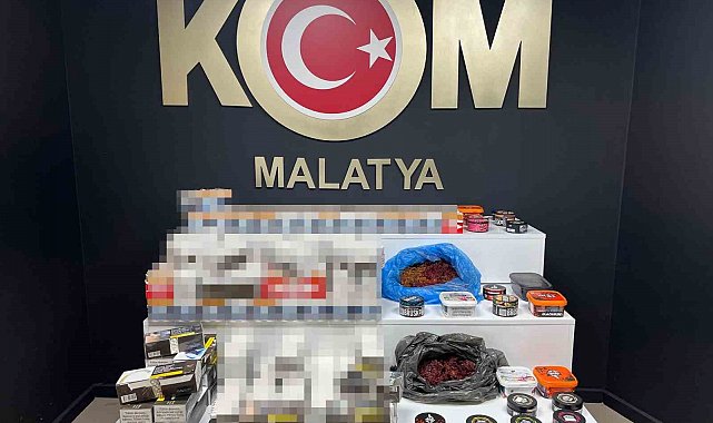 Malatya'da kaçakçılık operasyonları
