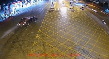 Malatya'da meydana gelen feci kazalar KGYS kameralarında