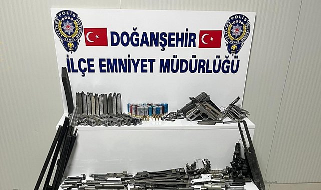 Malatya'da ruhsatsız silah operasyonu: 1 tutuklama