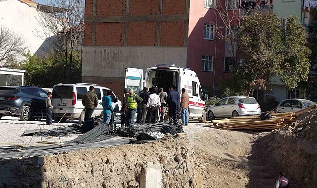 Malatya'da şantiyede iş kazası: 1 yaralı