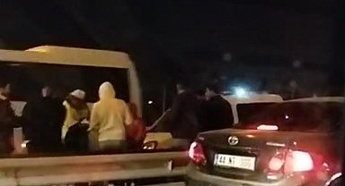 Malatya'da zincirleme trafik kazası: 2 yaralı