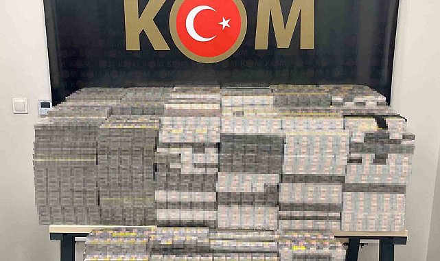 Mardin'de 7 bin 900 paket kaçak sigara ele geçirildi