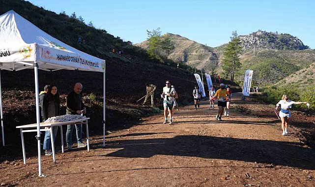 Marmaris Orman İşletme Müdürlüğü'nden Ultra Trail Maratonu'nda tohum atma etkinliği