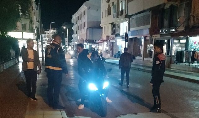 Marmaris'te geniş çaplı asayiş uygulaması