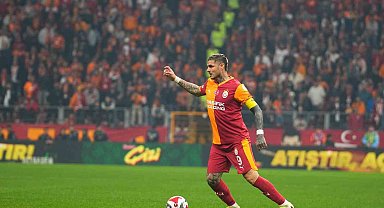 Mauro Icardi, Galatasaray'da 100. maçına çıktı