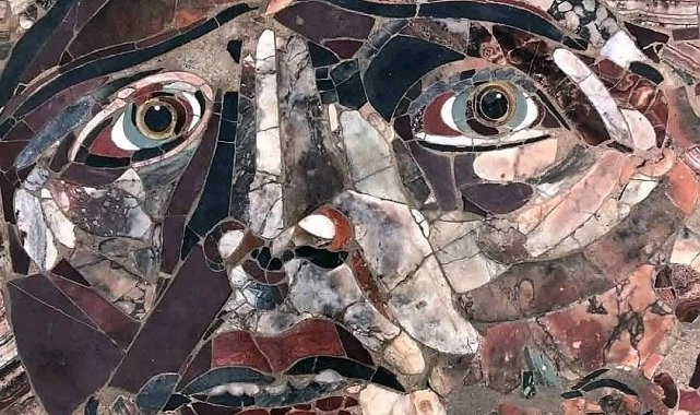 Medusa mozaiği kış şartları için korumaya alındı