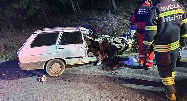 Menteşe'de kaza: 1'i ağır 2 yaralı