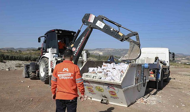 Mersin'de hafriyat denetimi uydu sistemiyle sıkı şekilde yürütülüyor