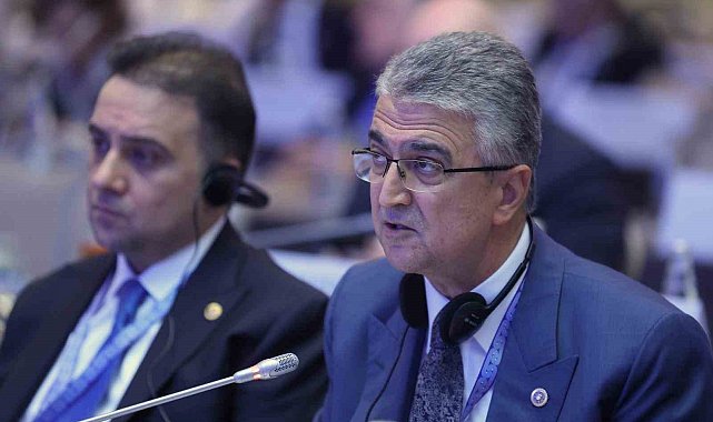 MHP Milletvekili Aydın, Akdeniz Forumu'nda, Gazze'deki insanlık dramını ve kalıcı barış çağrısını dile getirdi