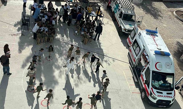 Milas 23 Nisan İlkokulu'nda "Sağlıklı Çocuk, Sağlıklı Gelecek" eğitimi