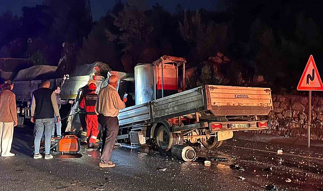 Milas-Yatağan karayolunda kaza: 1 ölü