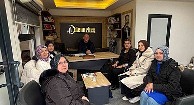 Milletvekili Demir, Kütahya Koruyucu Aile Derneği yönetimini ağırladı