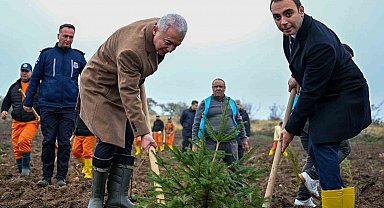 Milli Ağaçlandırma Günü'nde Kırklareli'nde fidanlar toprakla buluştu