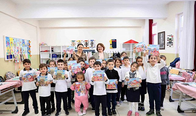 Minikler Didim'i boyayarak tanıyacak