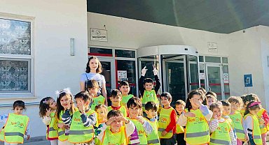 Minikler diş hastanesinde eğitici geziye katıldı