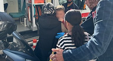 Motosikletin çarptığı çocuk yaralandı