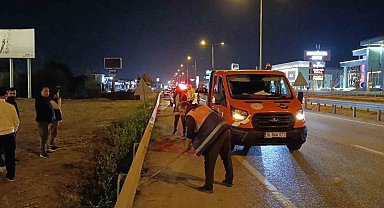 Motosikletler çarpıştı: 1'i ağır 6 kişi yaralandı