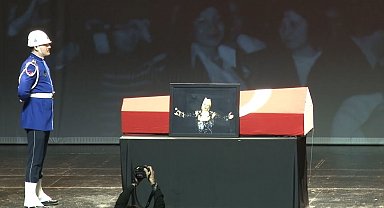 Muazzez Abacı için AKM'de tören düzenlendi